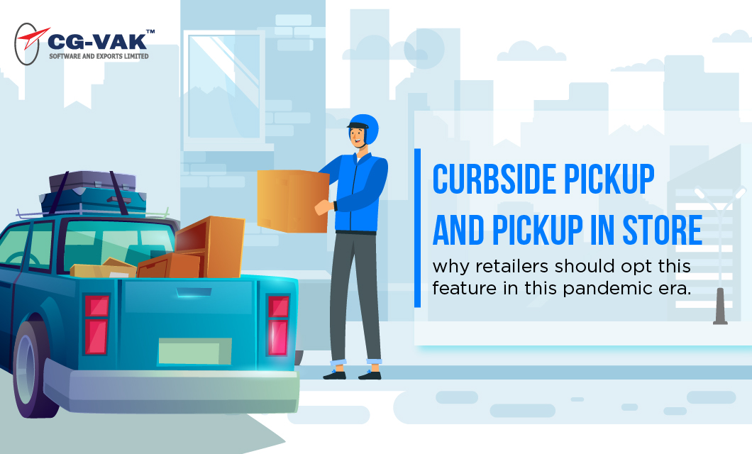 Curbside pickup in ecommerce store for shoppers and retailers